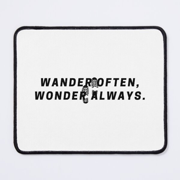 Item preview, Wander often, wonder always. designed and sold by Bananobanini.