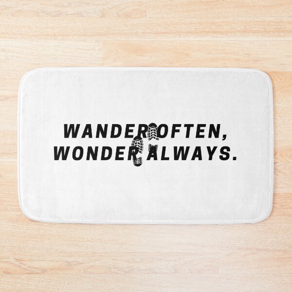 Item preview, Wander often, wonder always. designed and sold by Bananobanini.