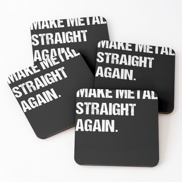 Item preview, Make Metal Straight Again designed and sold by SakuraPxl.