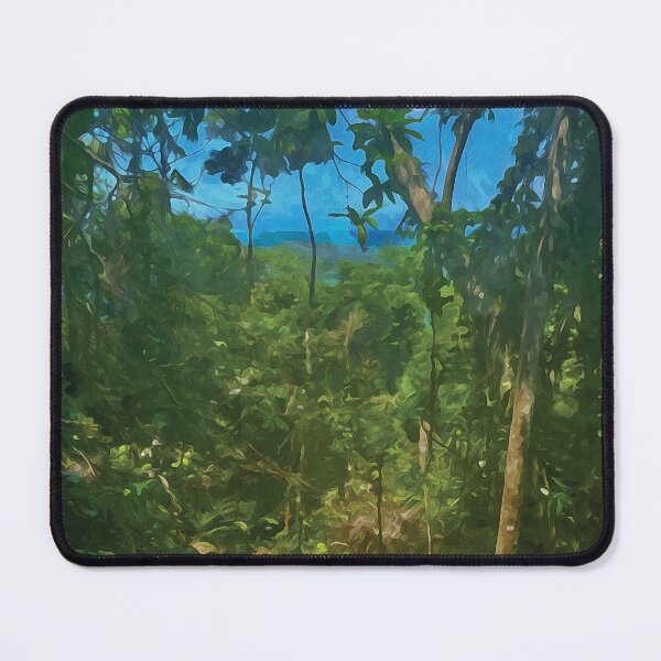 Item preview, Rain forest trail in watercolor designed and sold by Intermundium.