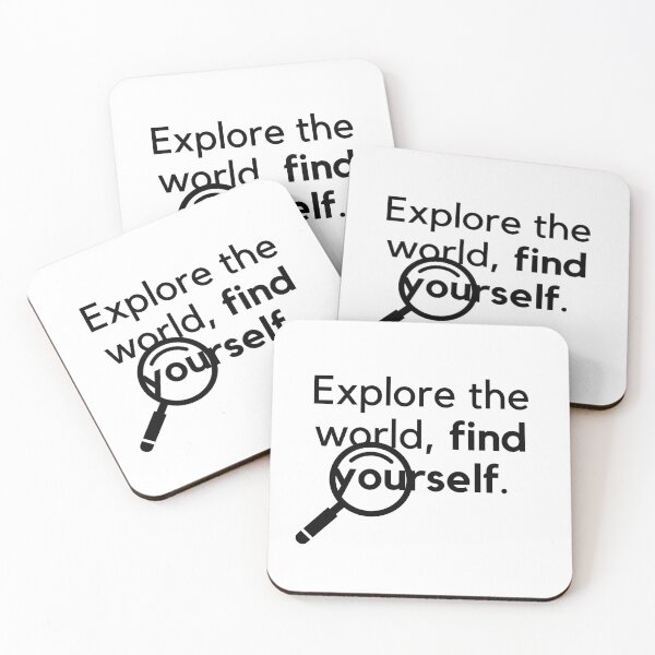 Item preview, Explore the world, find yourself. designed and sold by Bananobanini.