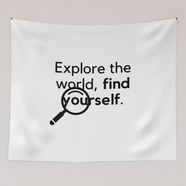 Item preview, Explore the world, find yourself. designed and sold by Bananobanini.