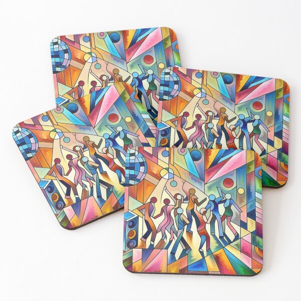 Item preview, Cubism Dancing Vol.3: Cubist Pixel Groove: Vibrant Disco Fusion with Stylized Dance designed and sold by Arte Cartoon From TagTeam Group.
