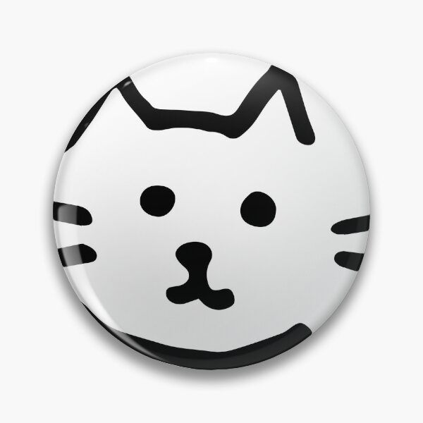 Aperçu de l'œuvre Visage de chat - Visage de chat mignon créée et vendue par Funky  Fibers.