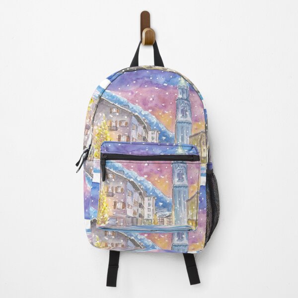 Item preview, Cortina D'Ampezzo Dolomite Winter Charm in Nightly Mountains designed and sold by artshop77.