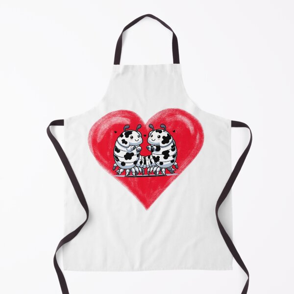 Item preview, Dairy Cow Isopod Valentine Love Bugs designed and sold by Joyful-Park.