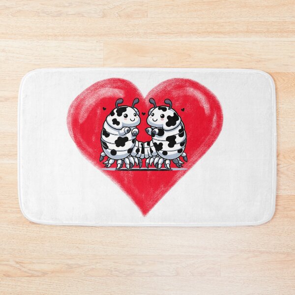 Item preview, Dairy Cow Isopod Valentine Love Bugs designed and sold by Joyful-Park.