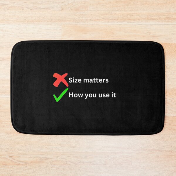 Item preview, Size doesn't matter designed and sold by Word Market.