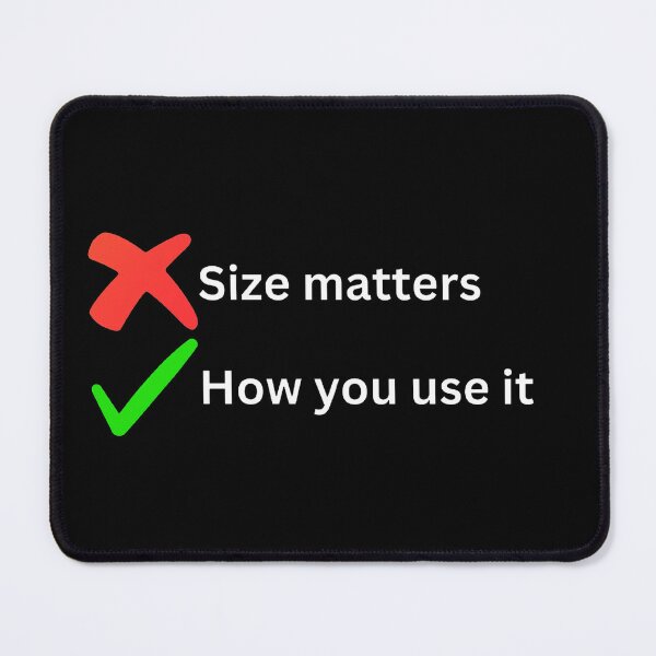 Item preview, Size doesn't matter designed and sold by Word Market.