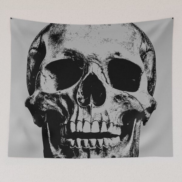 Item preview, Human Skull ( Front ) designed and sold by P-ixhn.