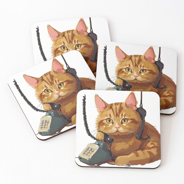 Artikelvorschau, No you hang up , cat entworfen und verkauft von Tshirt-Deer.