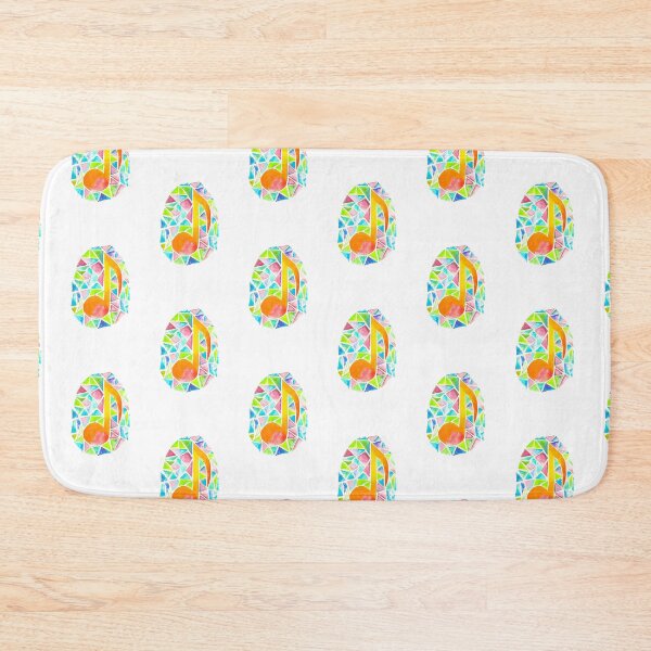 Item preview, Watercolour Music Note Quaver on triangle background designed and sold by artdesignbysam.