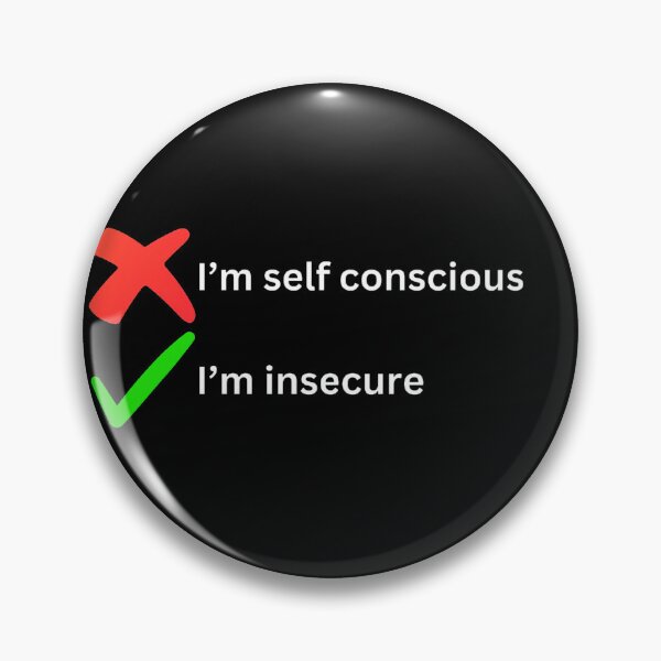 Item preview, I'm insecure designed and sold by Word Market.