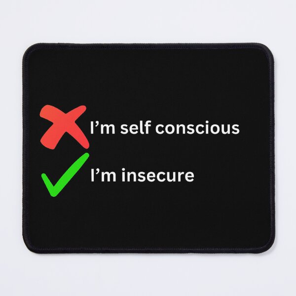 Item preview, I'm insecure designed and sold by Word Market.