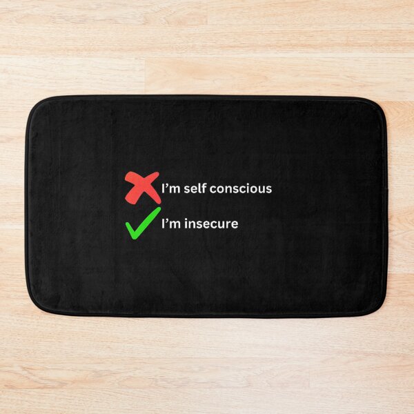 Item preview, I'm insecure designed and sold by Word Market.