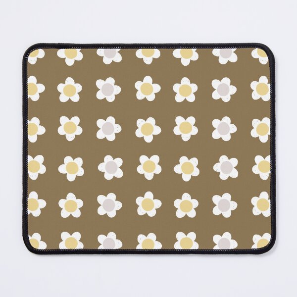 Item preview, Cute Flower Stripes Spring And Summer Floral Pattern Olive Brown designed and sold by scorpiolane.
