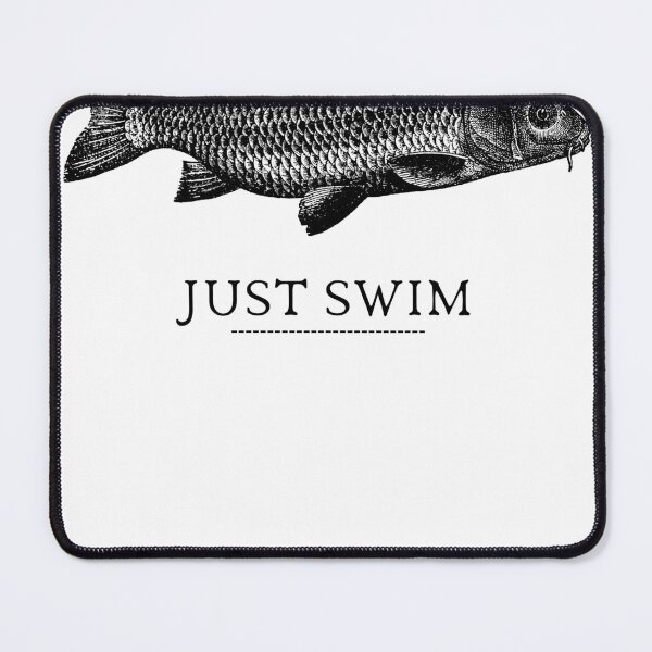 Item preview, SIMPLE FISH JUST SWIM designed and sold by FutureFiesta.