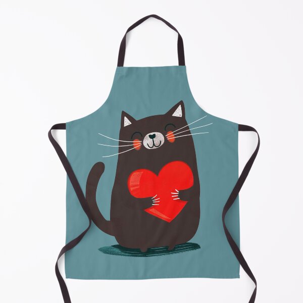 Item preview, Black Cat Valentine - I love my cat designed and sold by wotsthis.