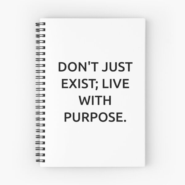 Item preview, Don't just exist; live with purpose. designed and sold by IMCDT.