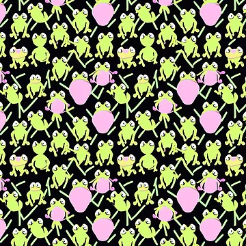 Artwork thumbnail, Frog pattern by DestoPattern