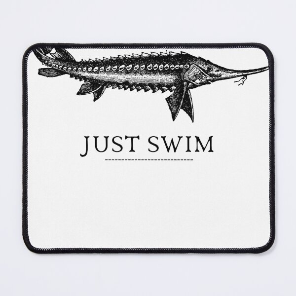Item preview, SIMPLE FISH JUST SWIM designed and sold by FutureFiesta.