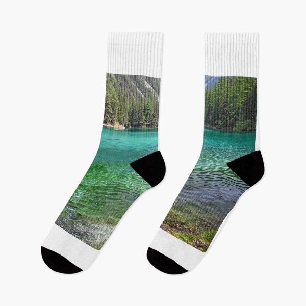Item preview, The Green Lake in Styria, Austria, landscape spring season designed and sold by goceris.