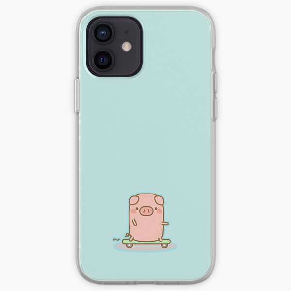 Skateboard Piggy iPhone Soft Case