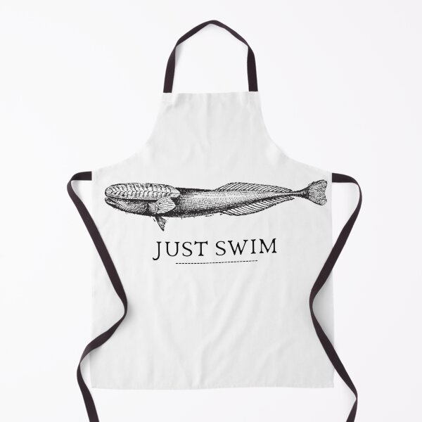 Item preview, SIMPLE FISH JUST SWIM designed and sold by FutureFiesta.