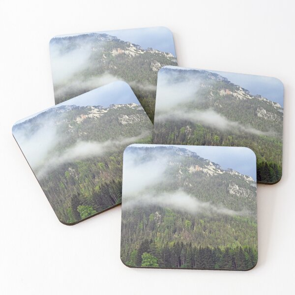 Item preview, Fog over the forest,springtime morning in Styrian Austria designed and sold by goceris.