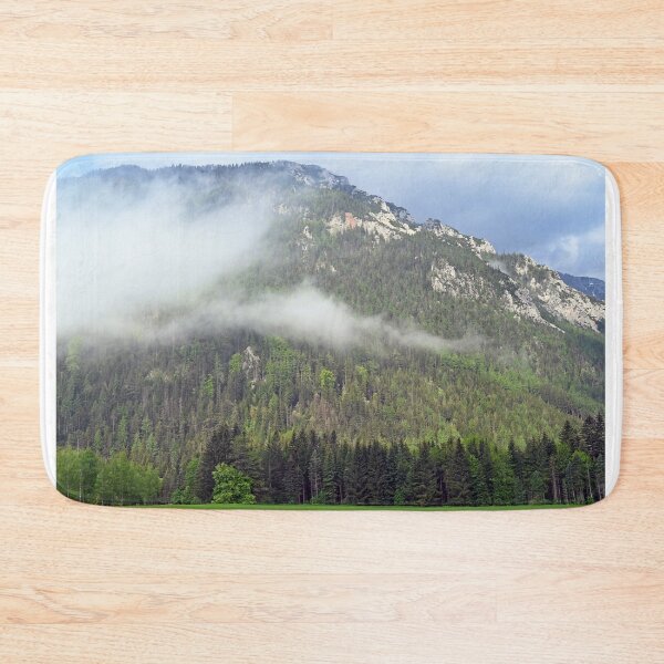 Item preview, Fog over the forest,springtime morning in Styrian Austria designed and sold by goceris.