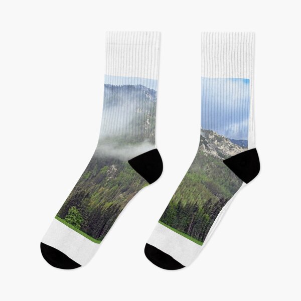 Item preview, Fog over the forest,springtime morning in Styrian Austria designed and sold by goceris.