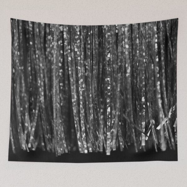 Item preview, Silver Gray Tinsel Glam #1 #wall #decor #art  designed and sold by Anita's & Bella's Art.