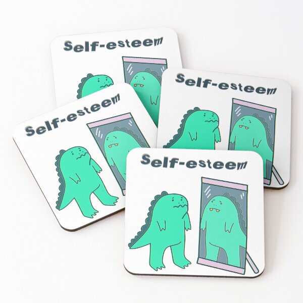 Item preview, Dinos self-esteem designed and sold by Dailykindness.