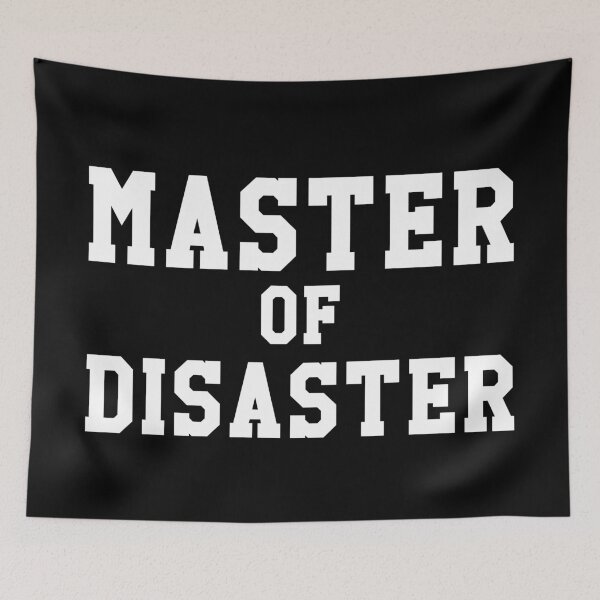 Item preview, Master Of Disaster Academic Humor University College Graduate designed and sold by Legit Hooligan.