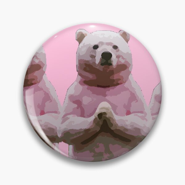 Item preview, Funny Five pink bear twins designed and sold by ratchawoot.