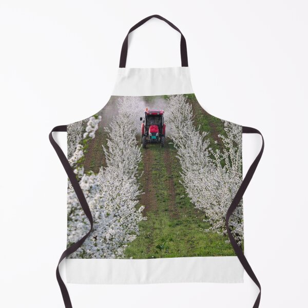 Item preview, tractor sprays insecticide in orchard agriculture industry designed and sold by goceris.