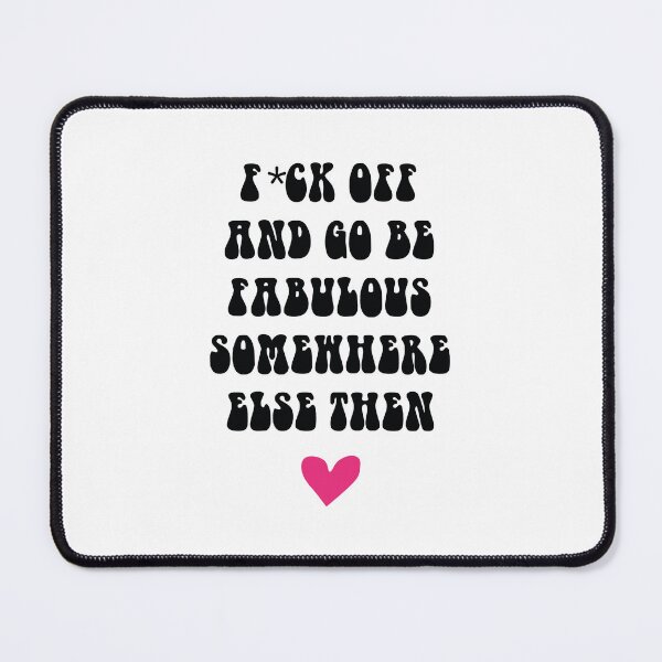 Item preview, F off and go be fabulous somewhere else | Funny Farewell Greeting card for coworker, employee, colleague, or your work bestie designed and sold by skapastudios.