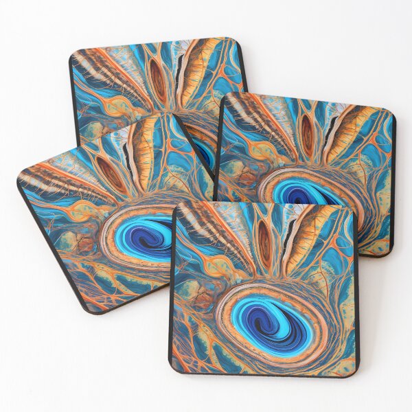 Item preview, Inner ear cells, abstract ear designed and sold by Merchattack.
