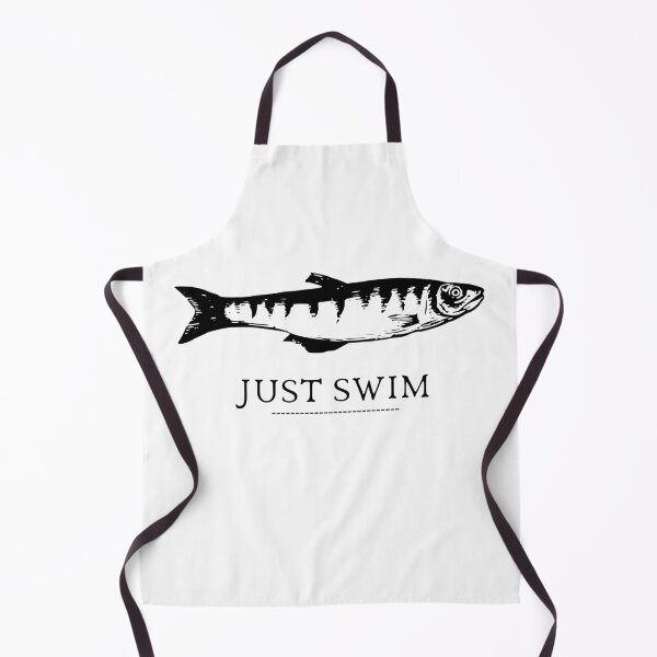 Item preview, SIMPLE FISH JUST SWIM designed and sold by FutureFiesta.