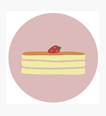 Stack of pancakes Photographic Print