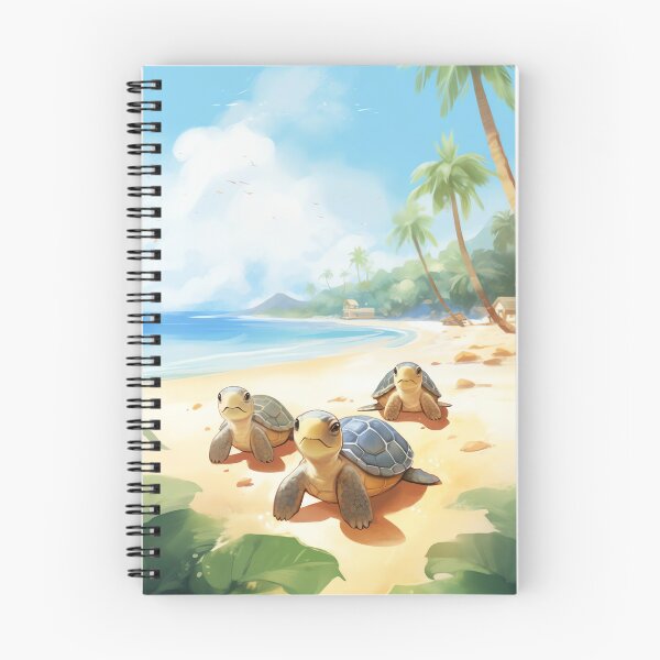 Item preview, Turtle Beach Bask designed and sold by cute-animals99.