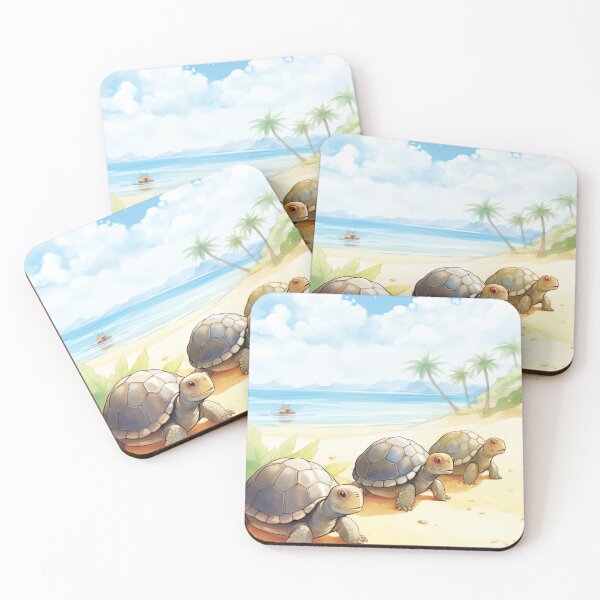 Item preview, Playful Turtle Trio designed and sold by cute-animals99.