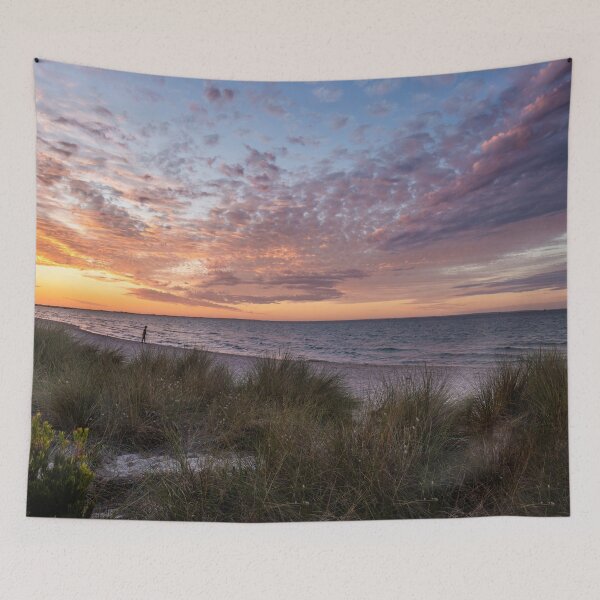 Item preview, McCrae foreshore and sunset, Mornington Peninsula, Victoria, Australia designed and sold by Vicki Walsh.