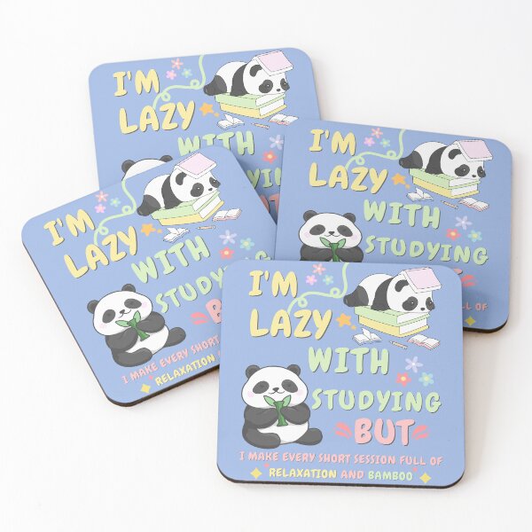 Item preview, kawaii lazy panda | relaxation and bamboo designed and sold by DrMerlin.