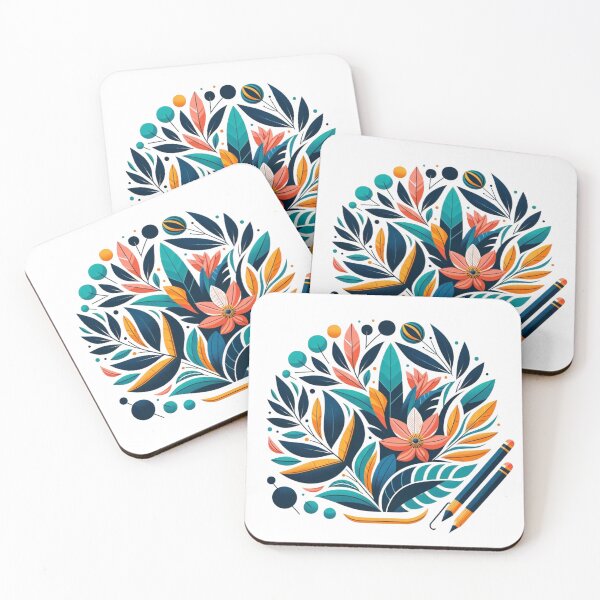 Item preview, Artistic Floral Composition designed and sold by VigorVilla.