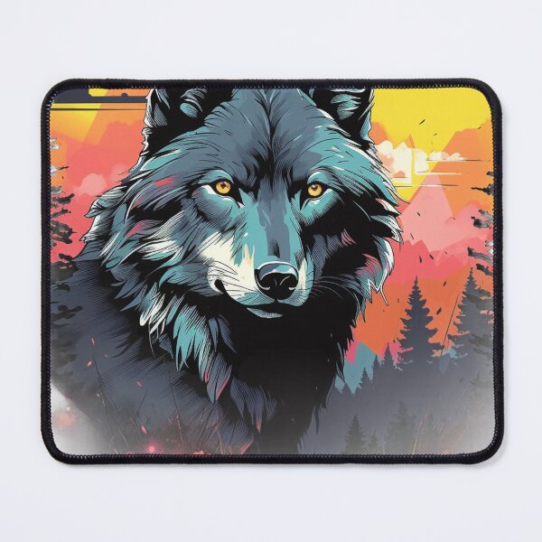 Item preview, Moonlit Howl: The Enigmatic World of the Black Wolf designed and sold by griffinequals0c.