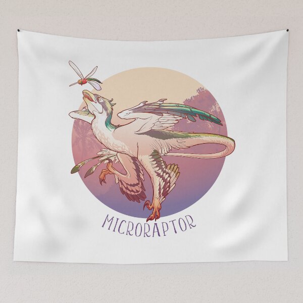 Item preview, Hunting Microraptor designed and sold by AntonVTokarev.