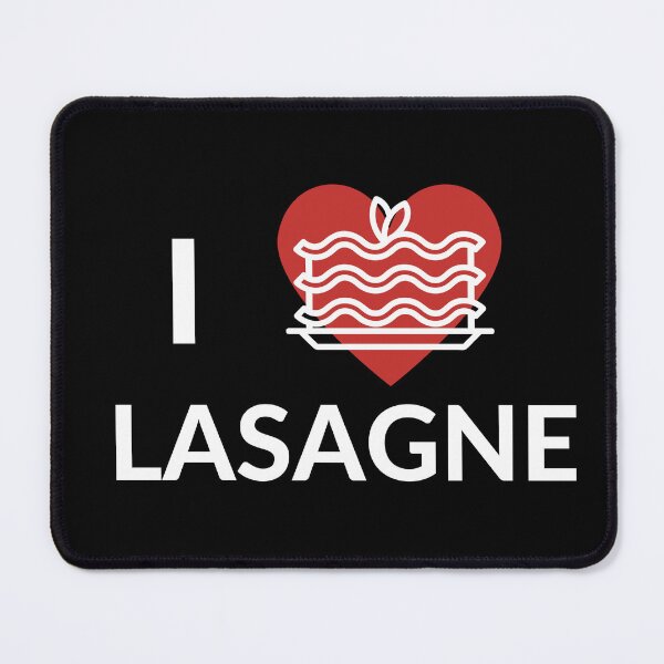 Item preview, I love lasagne designed and sold by ScoobyN.