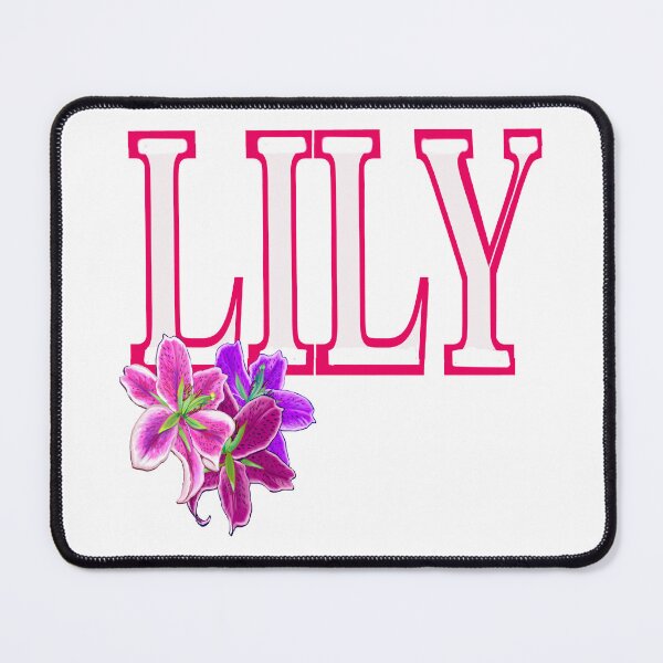 Item preview, Top 10 best personalised gifts  - Lilly ,preppy personalised,personalized name with painted lilies designed and sold by Artonmytee.