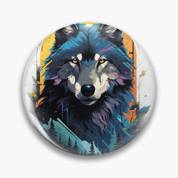 Item preview, Moonlit Howl: The Enigmatic World of the Black Wolf designed and sold by griffinequals0c.